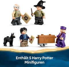 LEGO Harry Potter Abenteuer mit dem Fahrenden Ritter - Spielzeug aus der Zauberwelt mit 5 Minifiguren und Zubehör mit Zauberstäbe – Geschenk für Mädchen und Jungen ab 8 Jahren – 76446