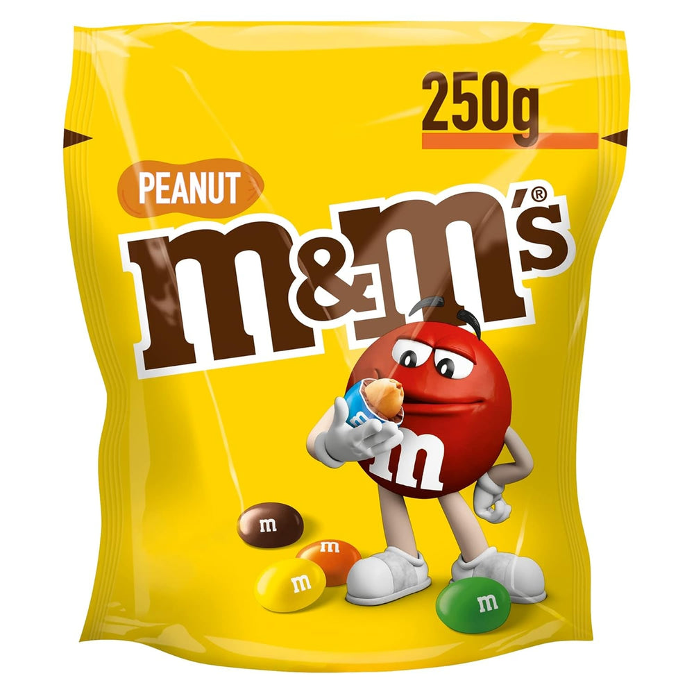 M&M's divers assortiments Naty Shop Bonbons au chocolat aux cacahuètes 250G