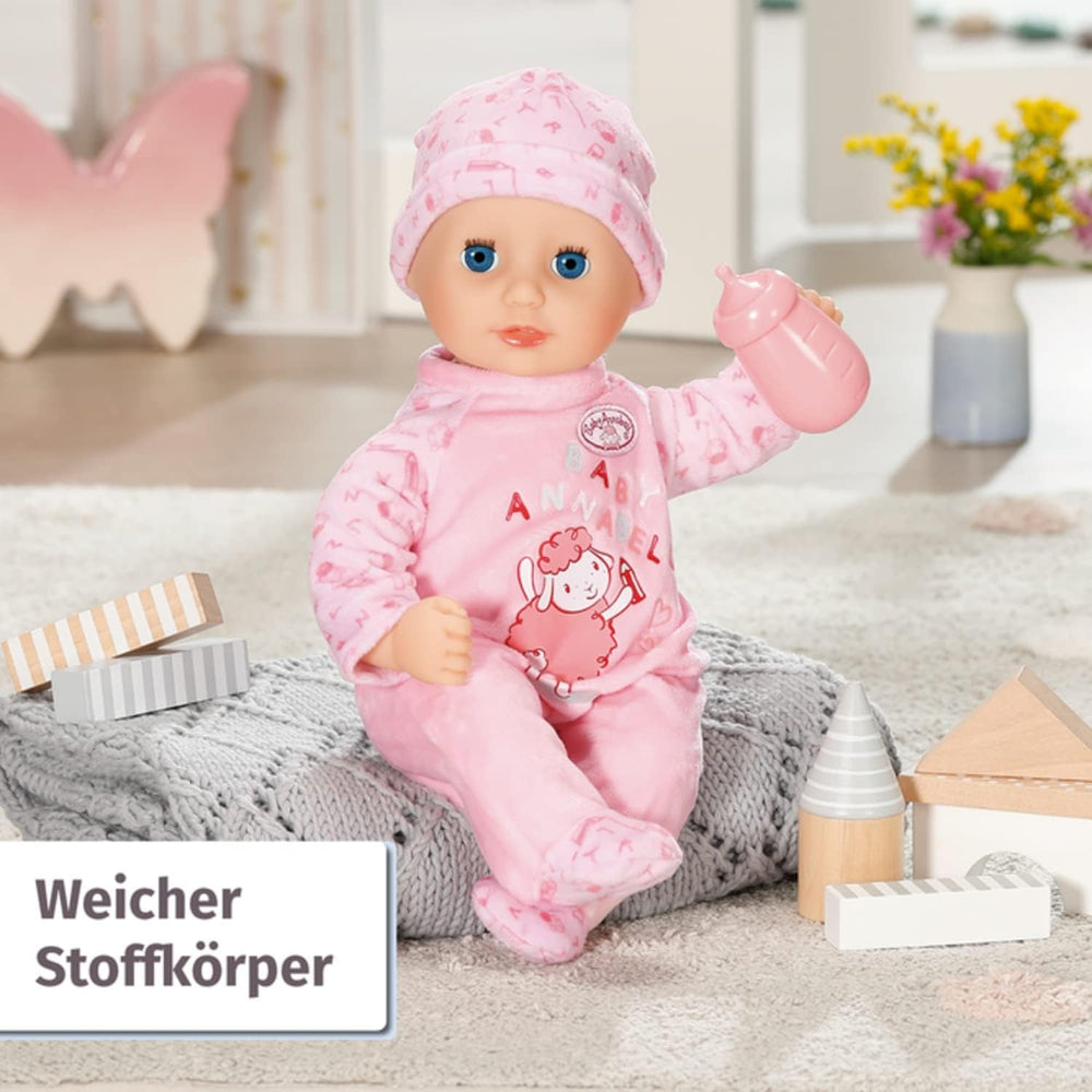 Baby Annabell Little Annabell 36cm, weiche Puppe mit Stoffkörper und Schlafaugen, 36 cm große Puppe, 706466 Zapf Creation