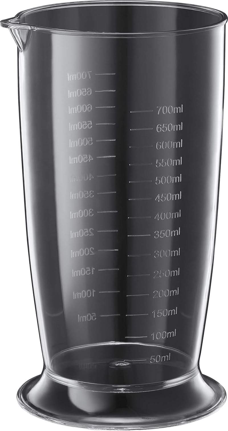 Russell Hobbs Stabmixer [3-In-1: Pürierstab/Zerkleinerer, Mixer- & Schneebesenaufsatz] Desire Rot (sans BPA & Spülmaschinenfestes Zubehör, Für Smoothie, Suppen Saucen, Yaourt Babynahrung) 24700-56 Kitchen Naty Shop