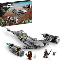 LEGO Star Wars Le combattant mandalorien N-1 du livre de Boba Fett Jouet de construction avec vaisseau spatial Ensemble de 4 personnages incluant la figurine de Bébé Yoda 75325 Jeux de construction Besuche den LEGO-Store Single