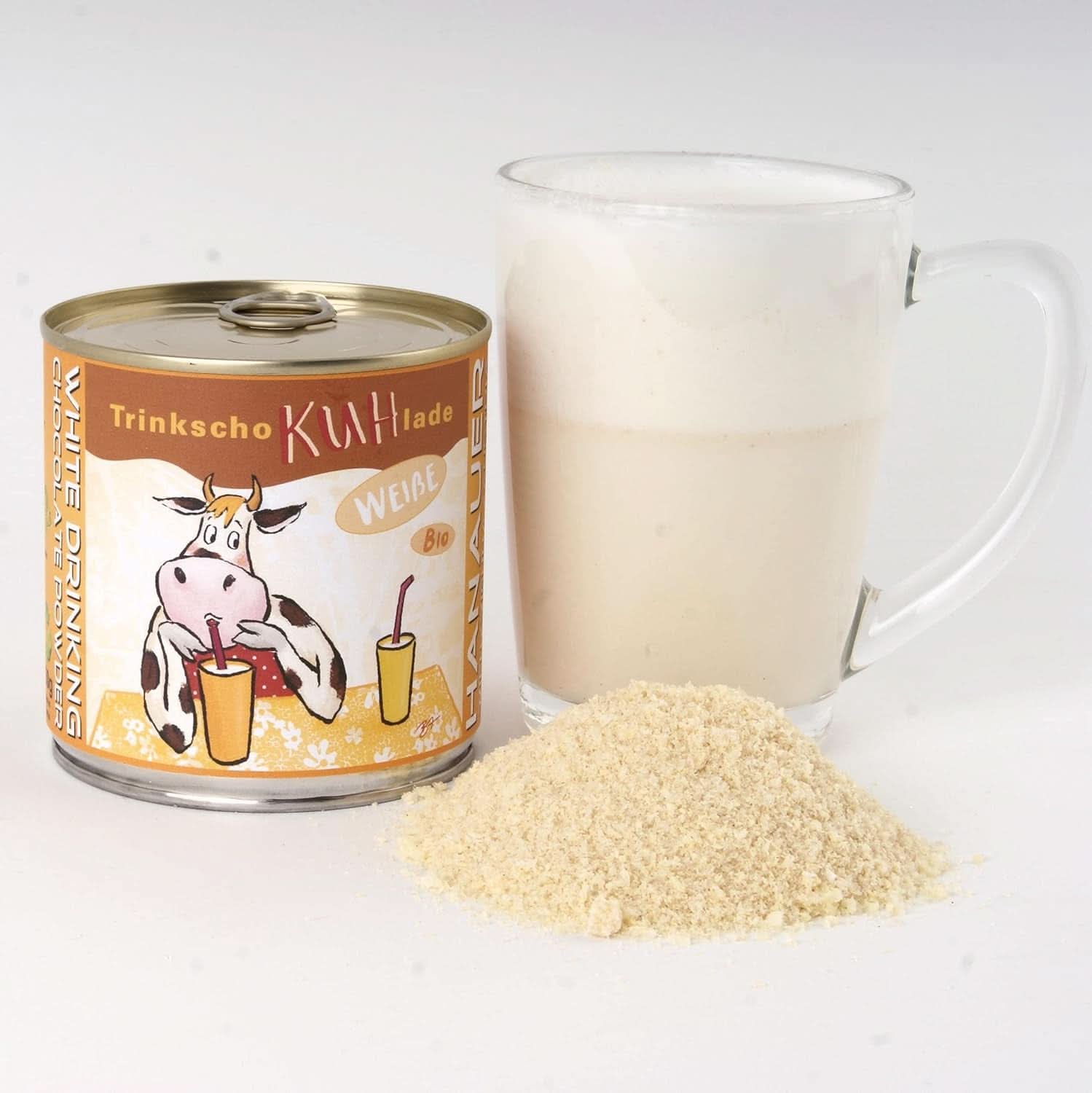 Chocolat à boire, bio - boîte 250 grammes Cacao et Chocolat Chaud Naty Shop Chocolat blanc