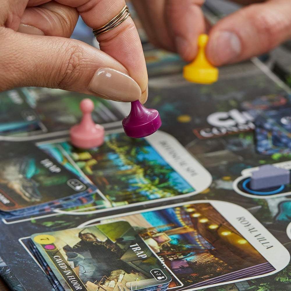 Jeu de société Cluedo Conspiracy de Hasbro Gaming pour adultes et adolescents, version allemande du jeu mystère, pour 4 à 10 joueurs et à partir de 14 ans