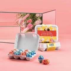 Ovetti - Pack de 12 œufs en chocolat, saveurs mélangées, 130 grammes Bonbons au chocolat Naty Shop