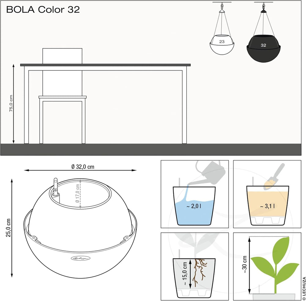 LECHUZA BOLA Culoare 32 alb 16850