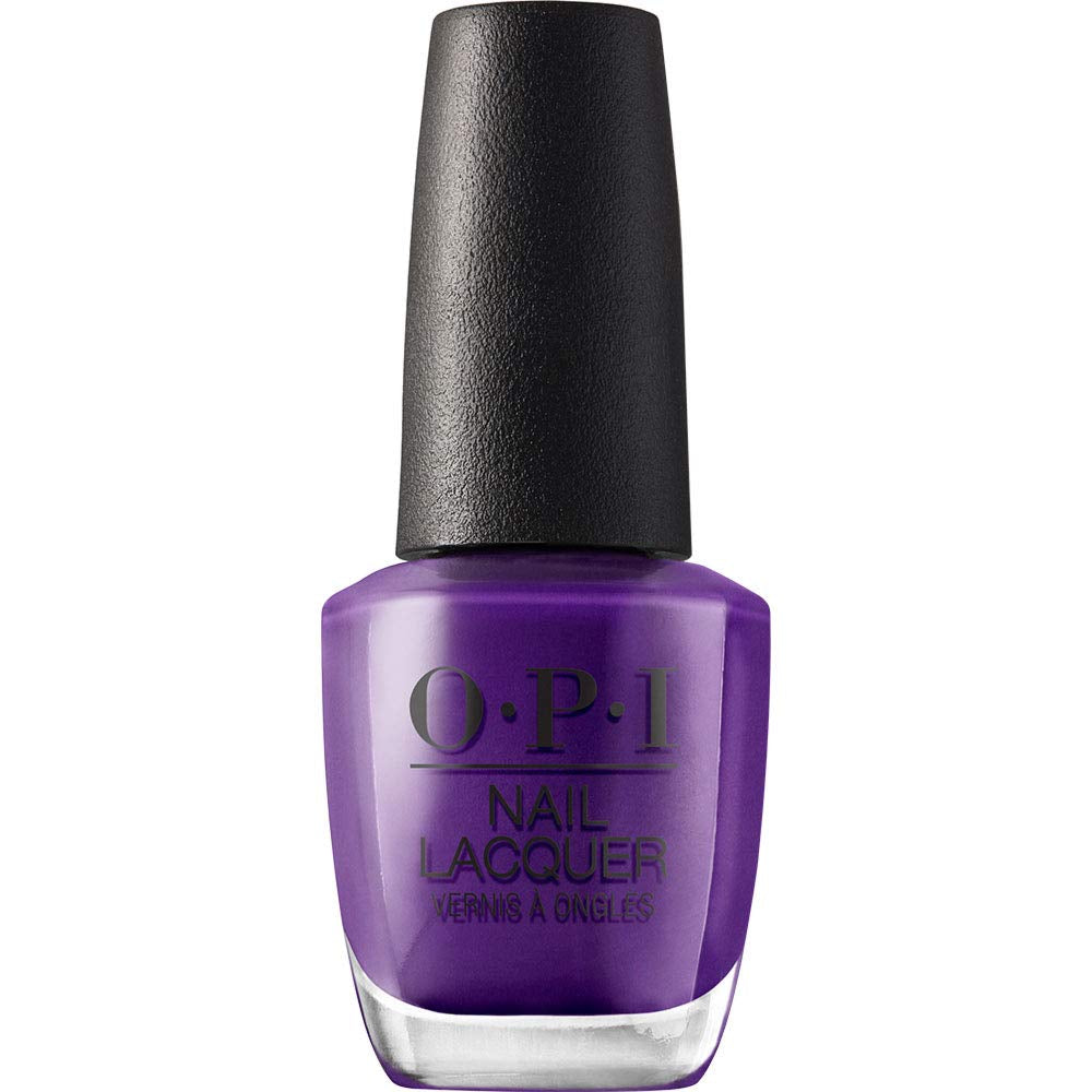 Oja OPI Nail Lacquer Violet Shades – Oja cu uscare rapidă, rezistentă la ciobire și de lungă durată – durează până la 7 zile – cu pensulă ProWide extra-lată