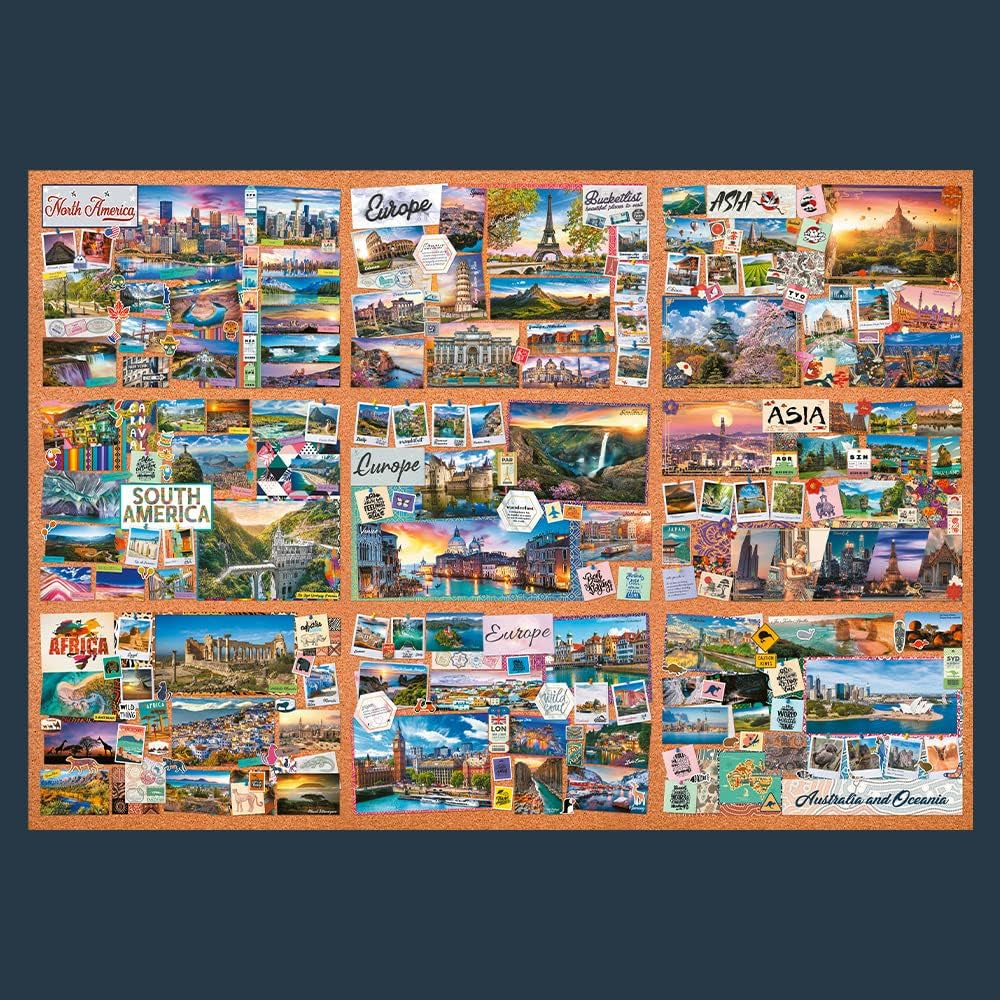 UFT Puzzle 13500 - Voyage de mille milles Puzzle Voyage de mille milles Naty Shop