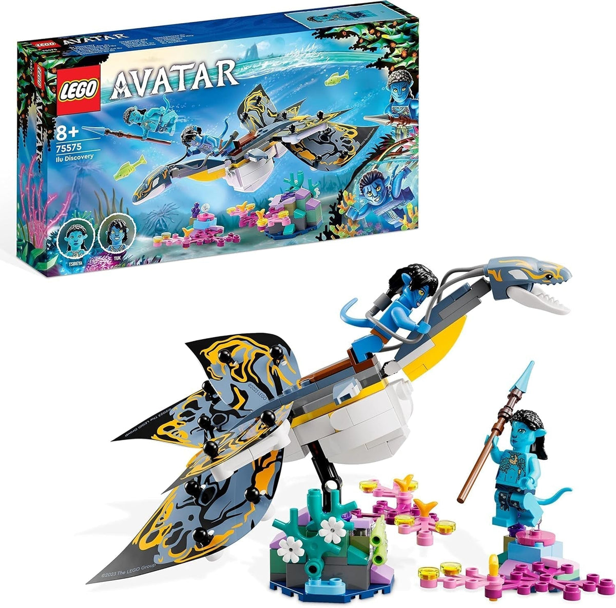 Jouet de construction LEGO Avatar La découverte d'Ilu Water Path avec figurine sous-marine Ensemble de collection Pandora pour enfants et fans de cinéma à partir de 8 ans 75575 Ensembles de construction Besuche den LEGO-Store Default Title