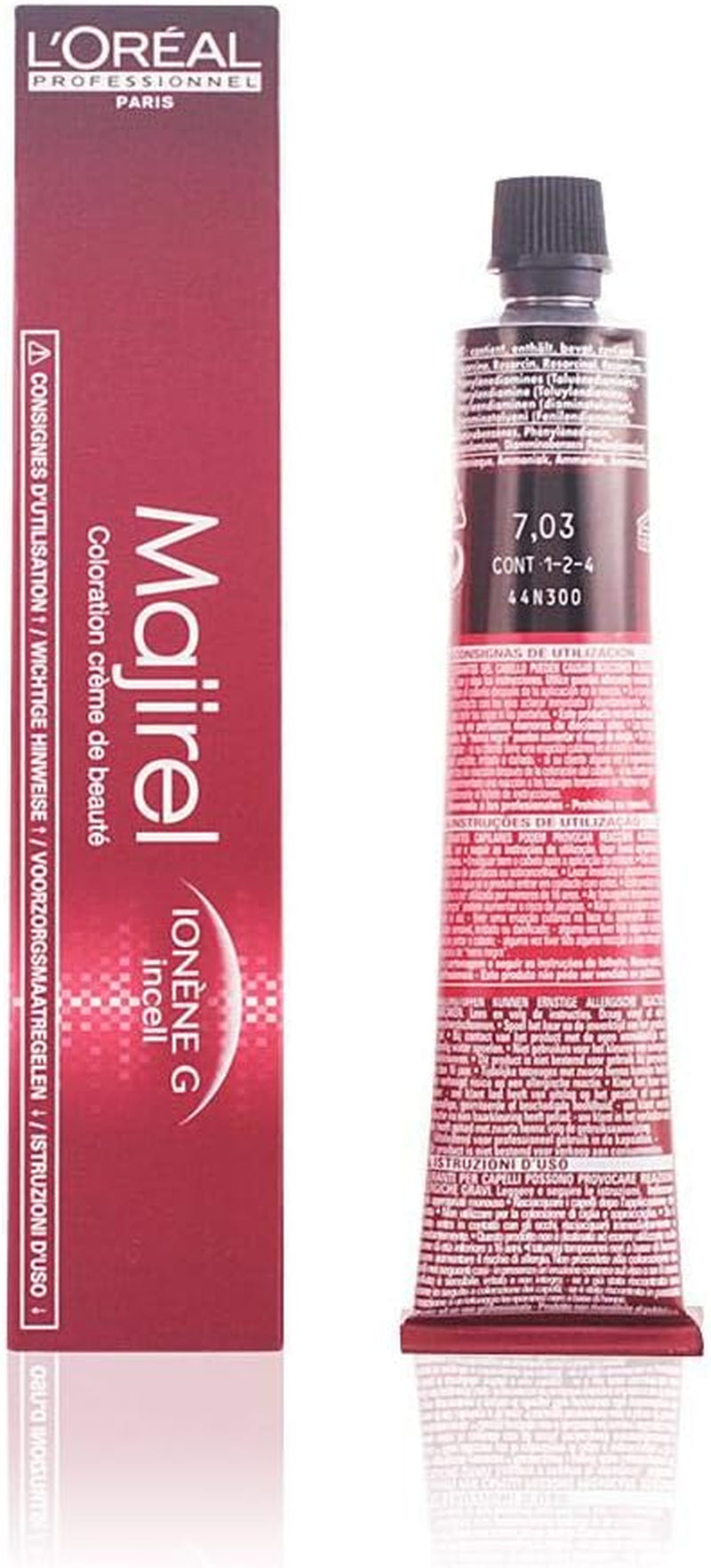 L'Oréal Professionnel Majirel 7 blond mediu, 50 ml Vopsea pentru par Naty Shop 7.03 Blond mediu Auriu deschis