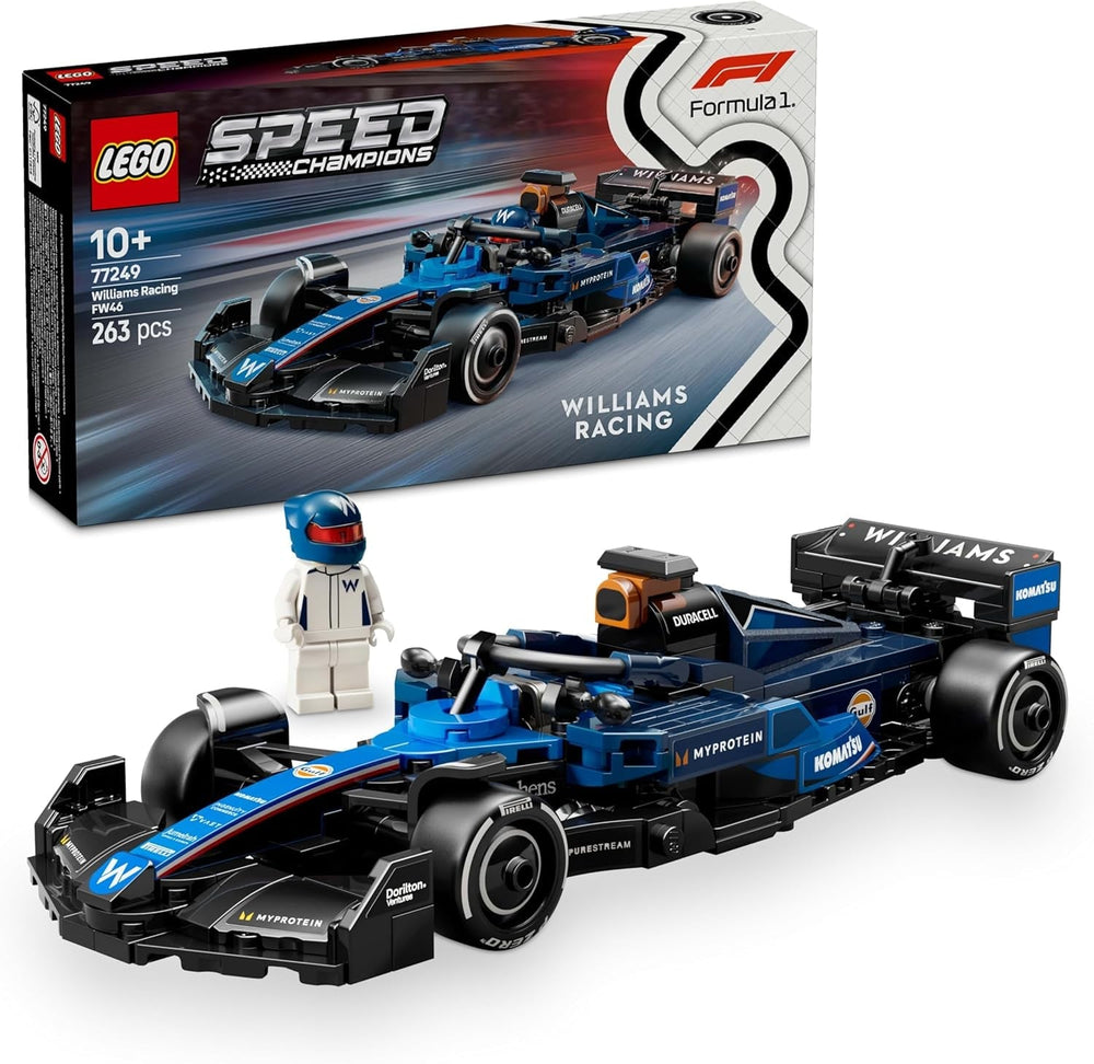 LEGO Speed Champions Mercedes-Amg F1 W15 Race Car - Figurine de Formule 1 - Modèle de voiture à collectionner et à construire - Cadeau pour garçons et filles à partir de 10 ans ou fans adultes 77244 Ensembles de construction Besuche den LEGO-Store Williams Racing Fw46 F1 Race Car 77249