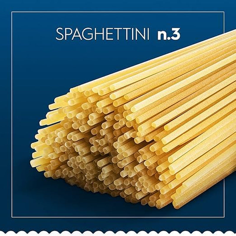 Pâtes Barilla Classic Spaghettini no. 3 blés durs de haute qualité, toujours al dente (1 x 500 g)
