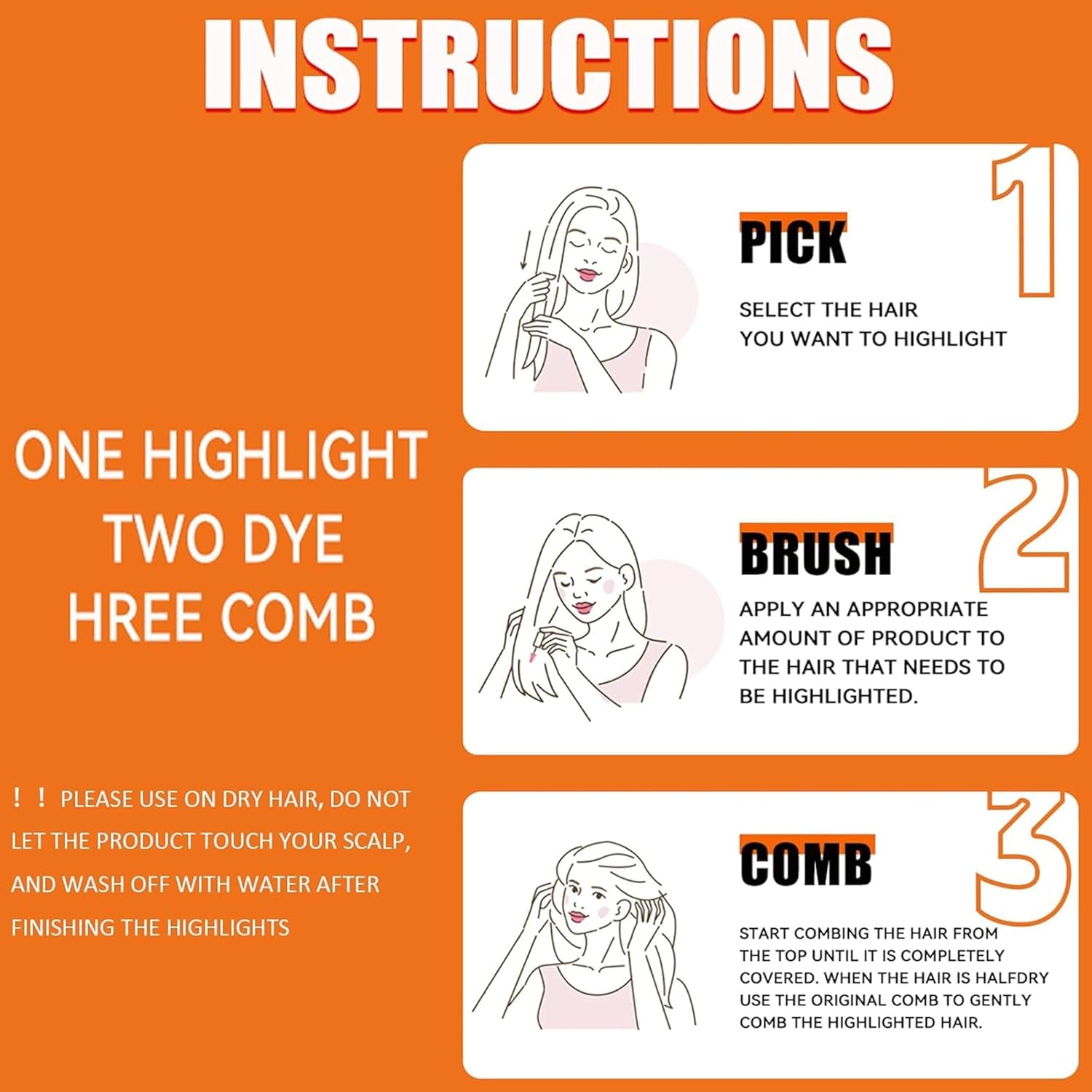 Teinture capillaire temporaire verte - 14 ml de teinture capillaire à la craie pour cheveux, bâton de teinture capillaire verte lavable, craie capillaire de couleur instantanée, teinture capillaire à la craie de carnaval pour Noël, Halloween, carnaval, teinture capillaire cosplay Naty Shop