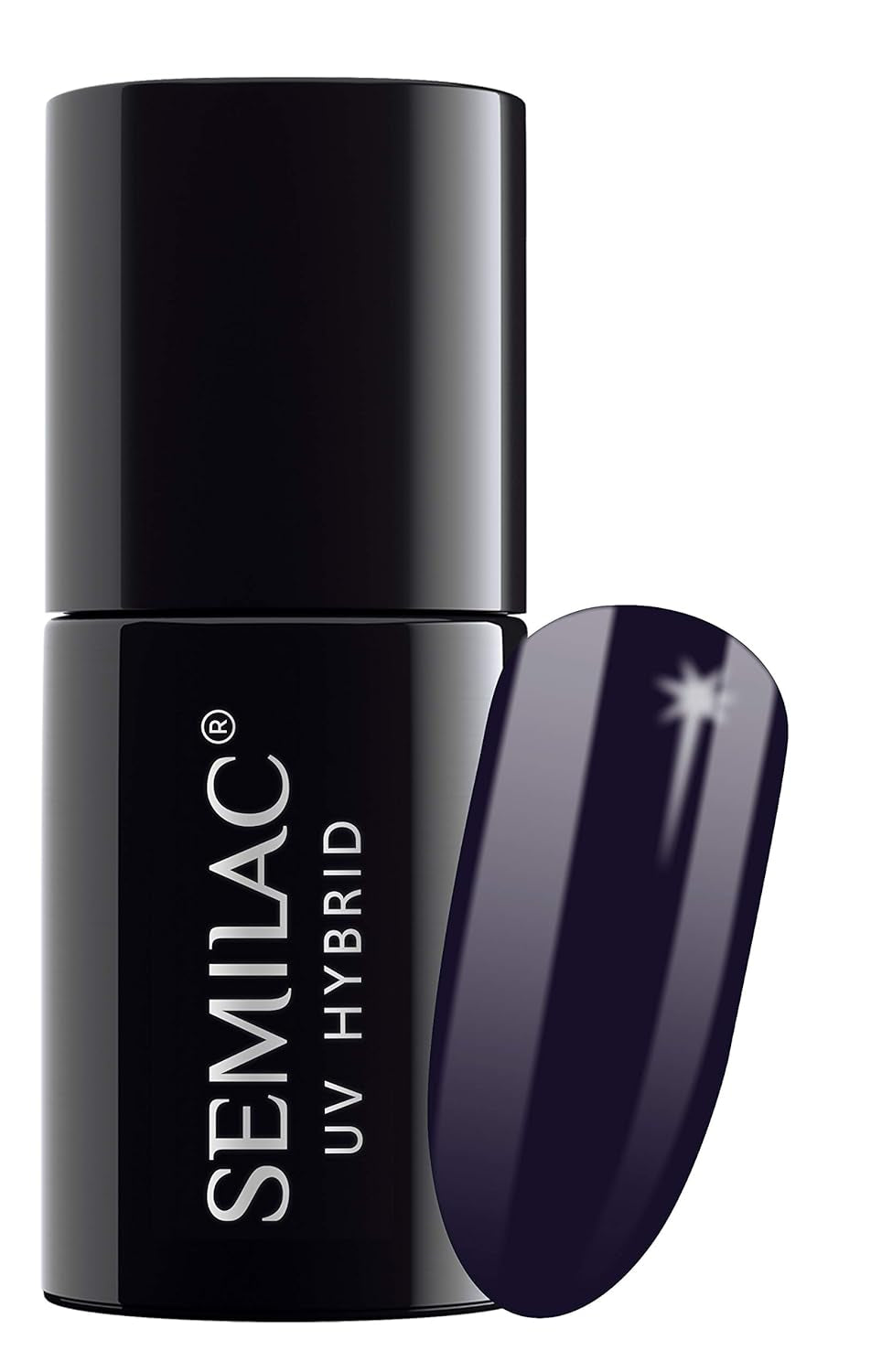 Oja UV Semilac 030 Ciocolată Neagră 7ml Colecția Allure