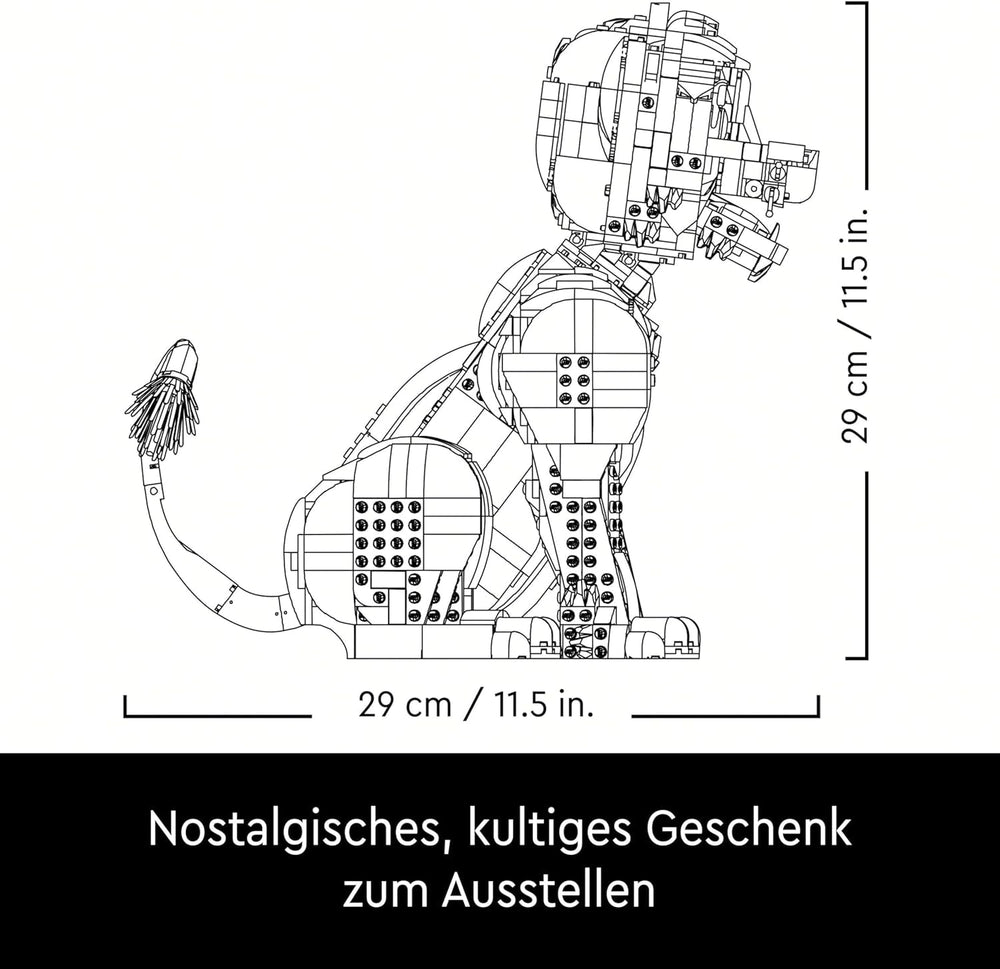 Lego Ç€ Disney Simba, le jeune roi lion, jouet de construction à collectionner avec figurines d'animaux créatives, activité relaxante pour adultes, idée cadeau pour femme 43247 Jeux de construction Besuche den LEGO-Store