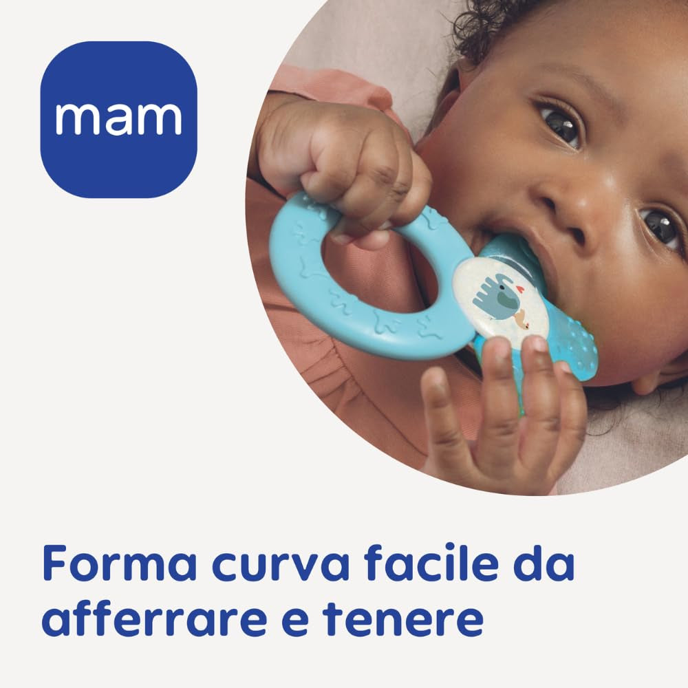 Mam Cooler massage rafraîchissant des gencives, 4 mois, vert