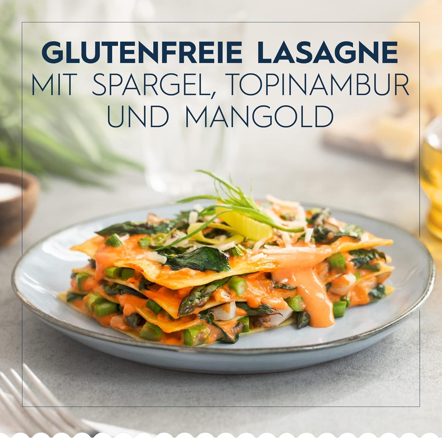 Lasagnes sans gluten Barilla Pasta, à base de délicieux maïs et riz, parfaites pour les personnes atteintes de la maladie coeliaque ou d'intolérance au gluten, paquet de 10 (10 x 250g)