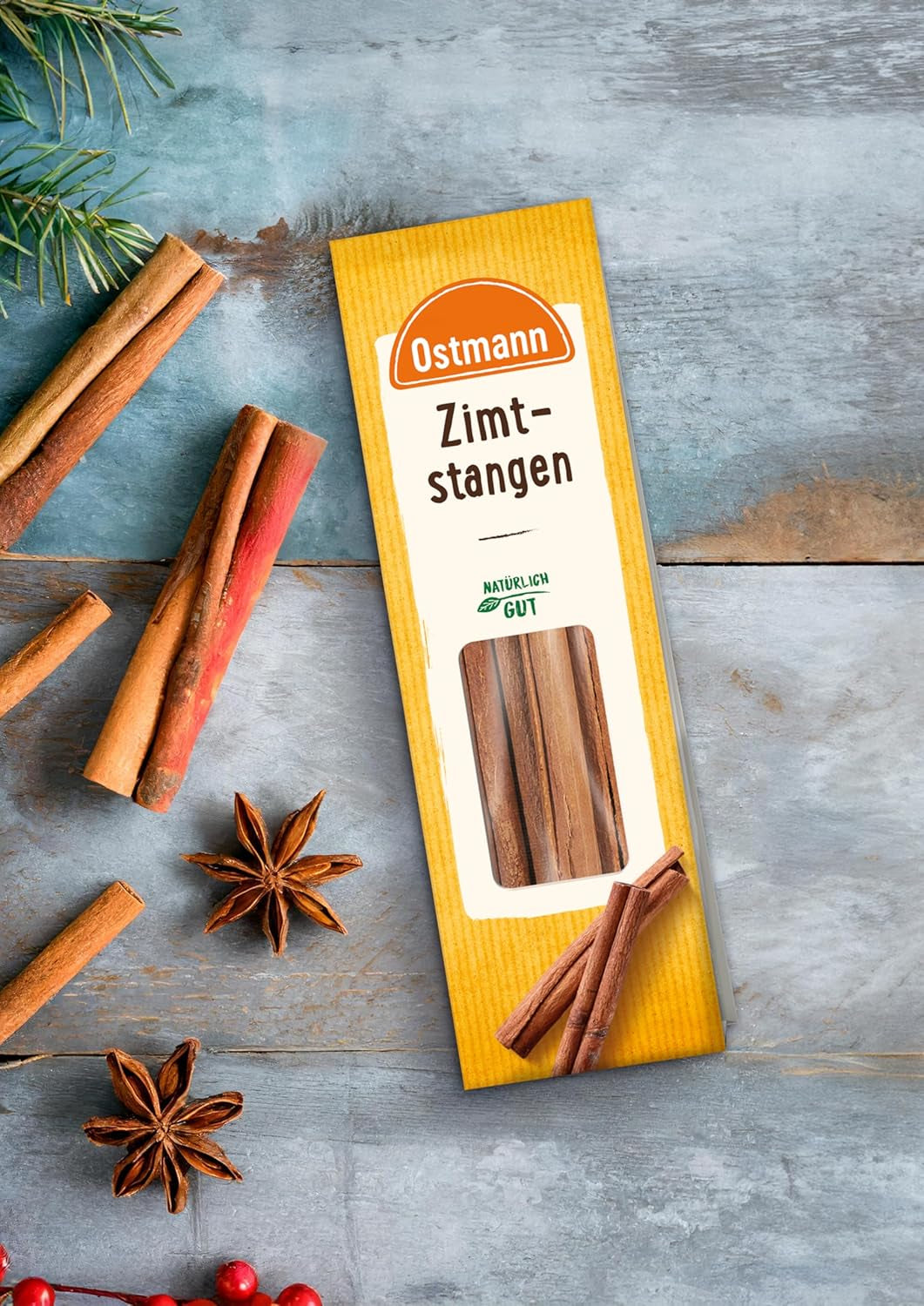 Ostmann Gewürze Zimtstangen, 4 pièces