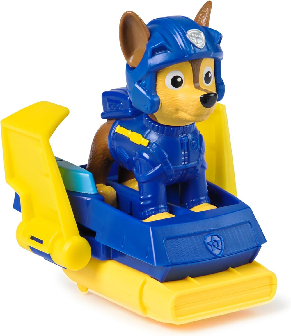 PAW PATROL Chase Action Pup Mini avion de sauvetage avec ailes pliantes, jouet pour enfants de 3 ans, figurines d'action Naty Shop