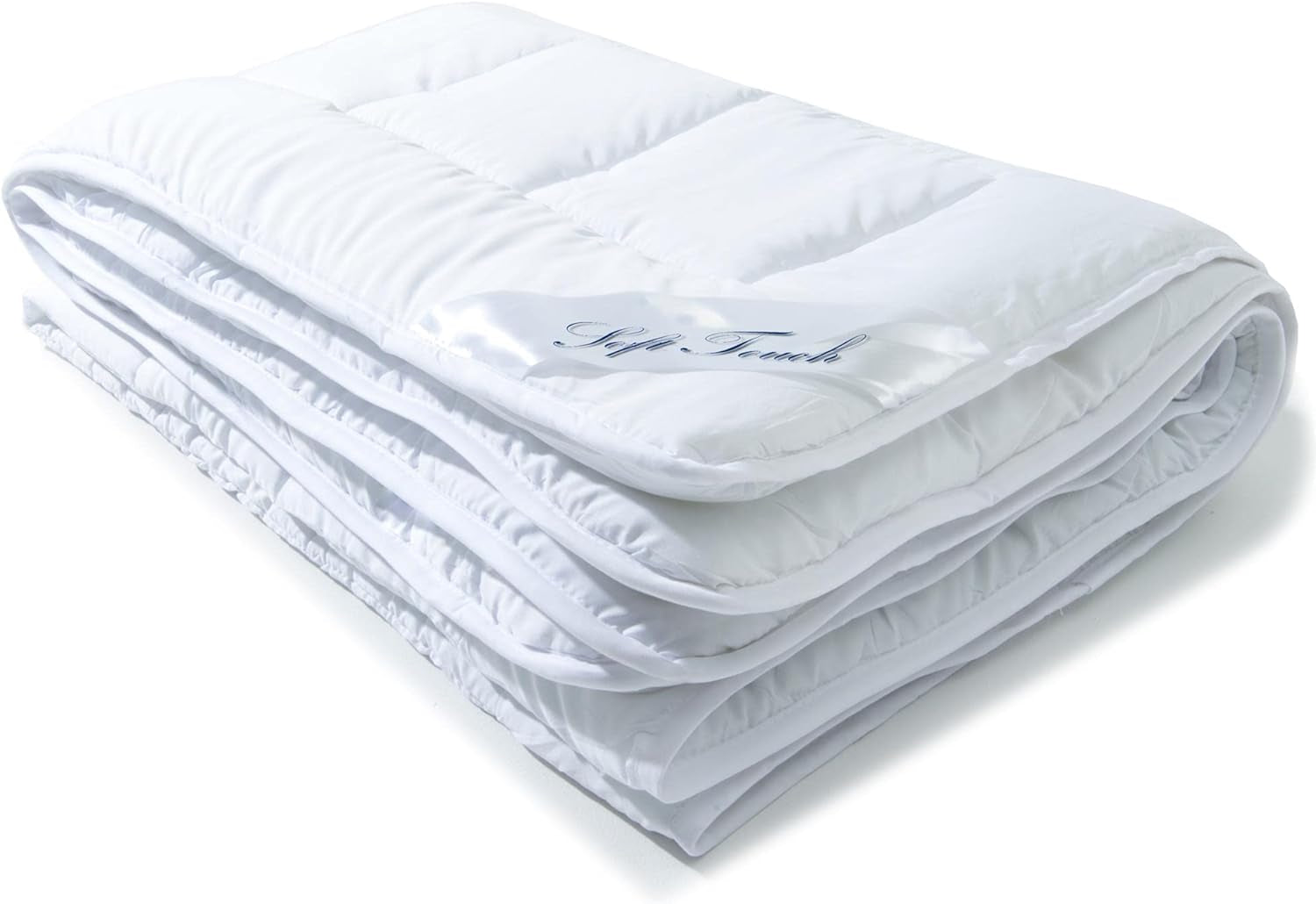 Aqua-Textil Couette 4 saisons 135X200Cm Couvertures nouées ensemble Hiver 800G Eté 600G Climatisation Couettes et couettes Oeko-Tex Naty Shop 225 X 250 Cm Microfibre légère d'été