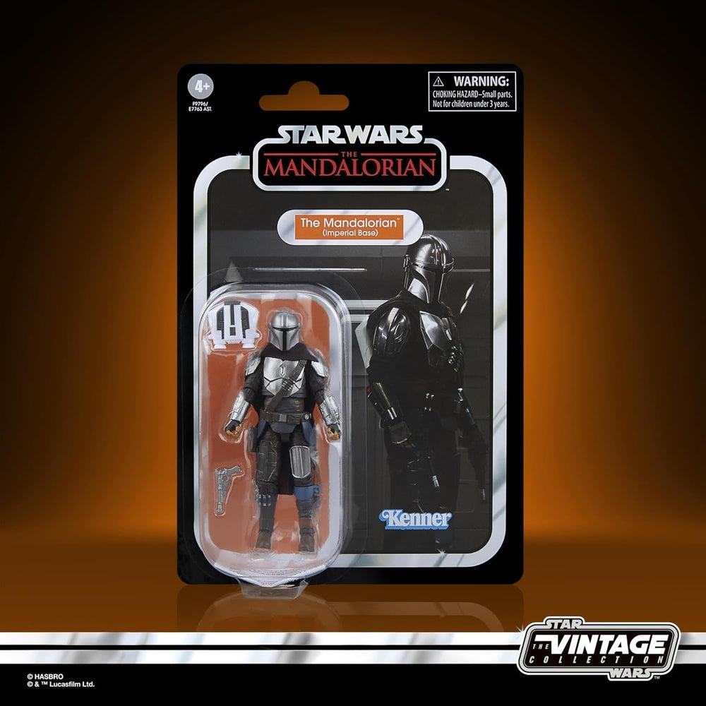 Star Wars Colecția Vintage Mandalorianul (baza imperială), figura de acțiune Mandalorian, scara 9,5 cm Action figures Naty Shop