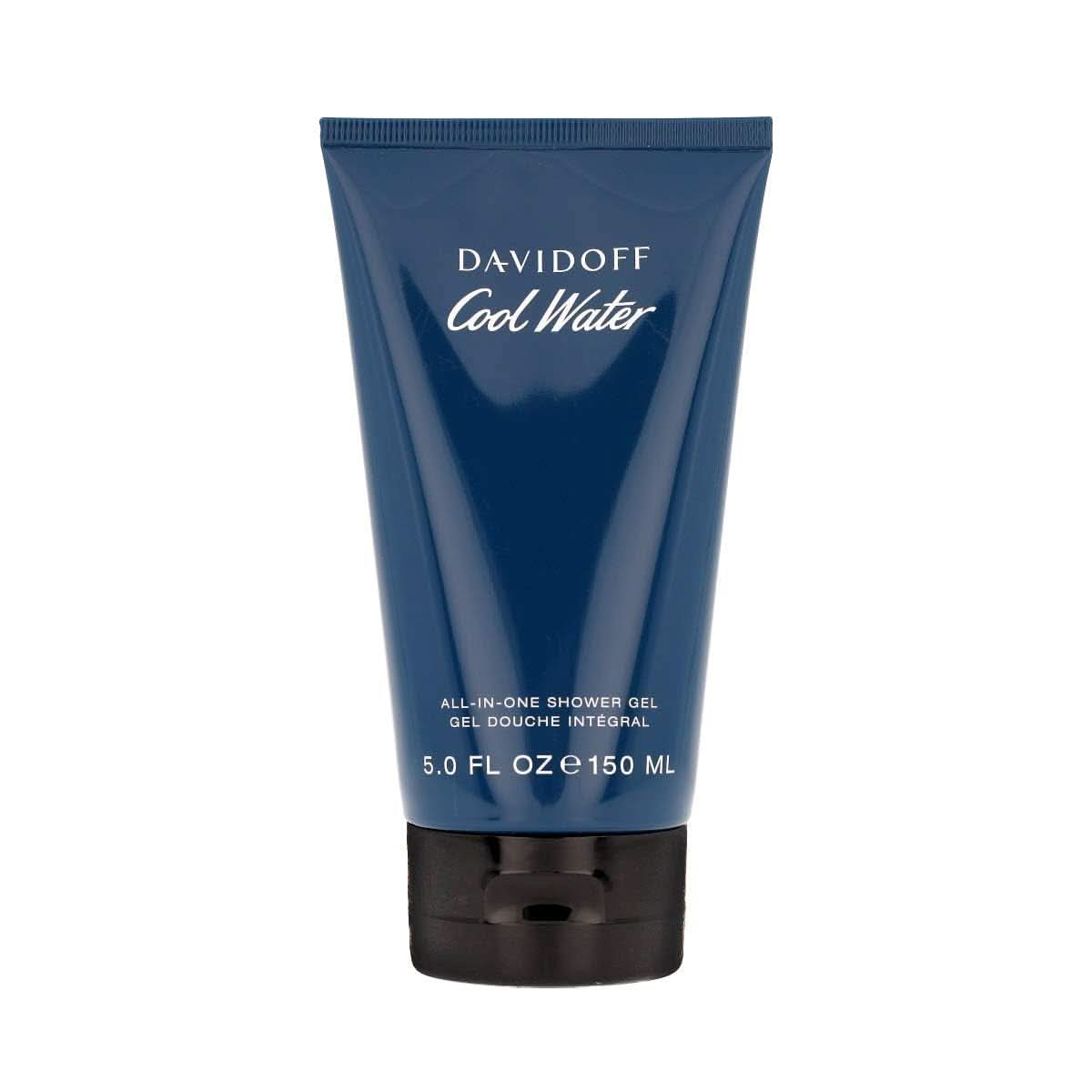DAVIDOFF Gel douche à l'arôme frais de coriandre, lavande, notes vertes pour homme, 150 ml Douche et bain Naty Shop 150 ml Coriandre, lavande, notes vertes
