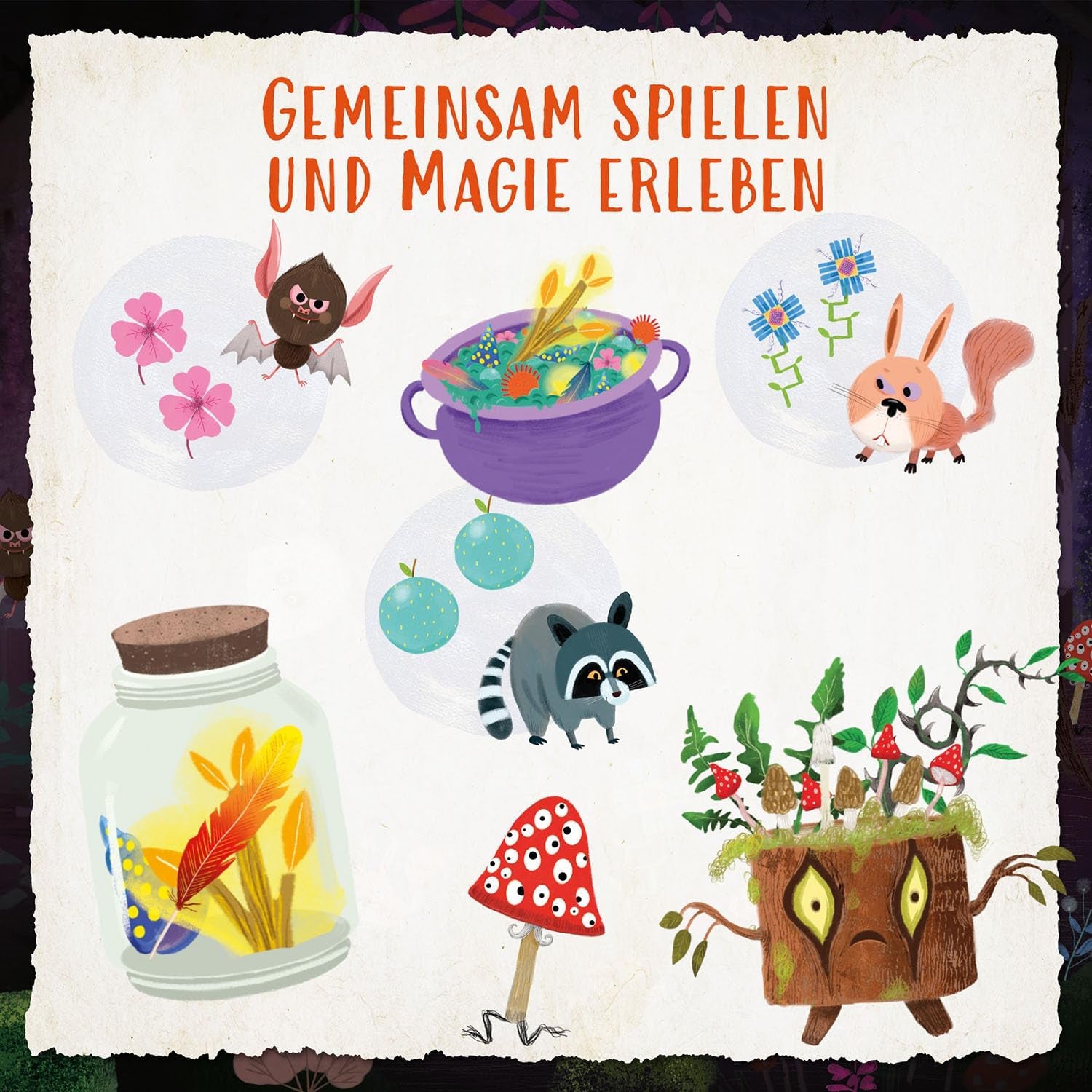 Kosmos 685027 Forêt des Ombres, Jeu coopératif pour les 2-4 ans, à partir de 7 ans, Jeu de société pour enfants, Avec un excellent matériel 3D, En 18 chapitres avec environ 15 minutes de jeu