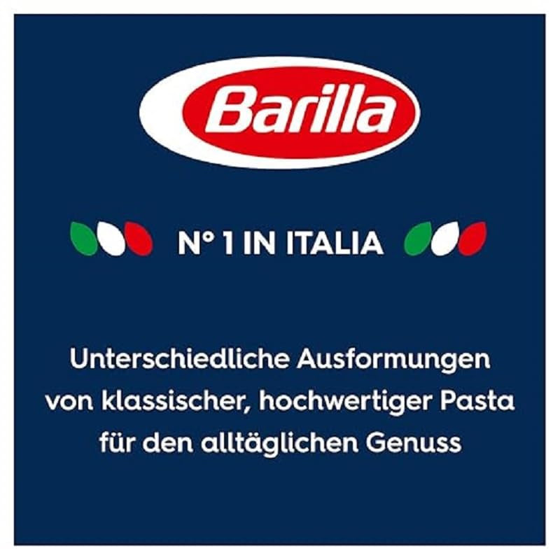 Pâtes Barilla Classic Gobbetti no. 51 de blé dur, toujours al dente (1 x 500 g)