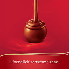 Lindt Chocolat LINDOR, Présentoir de comptoir | 1718 g | Env. 138 truffes dans les variétés Lait, Noire 70%, Demi-brune, Stracciatella, Blanche, Pistache | Coffret cadeau chocolat | Chocolat cadeau | Paquet en vrac