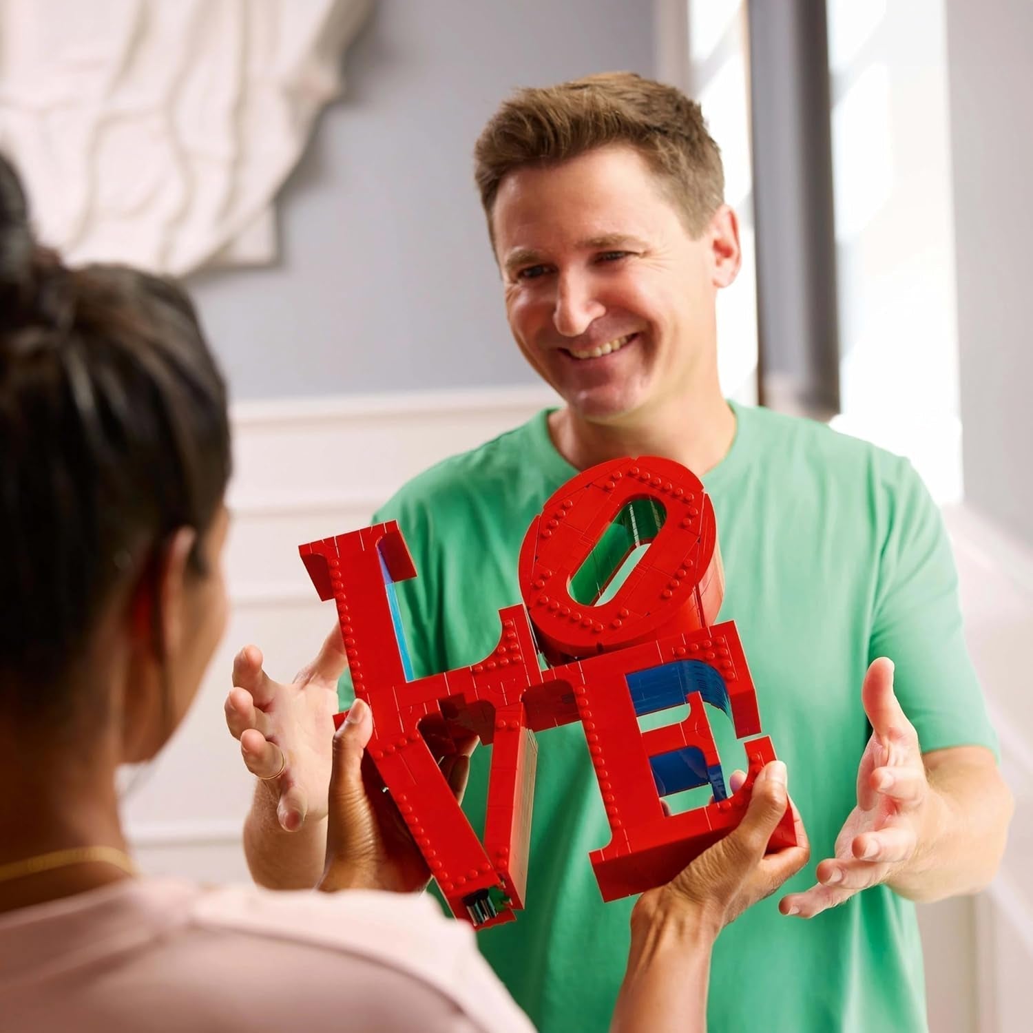 Ensemble de construction LEGO Art Love pour adultes Décoration d'intérieur Cadeau de Saint-Valentin et de fête des mères pour femmes et hommes Activité créative pour les amateurs d'art et de design 31214 Ensembles de construction Besuche den LEGO-Store