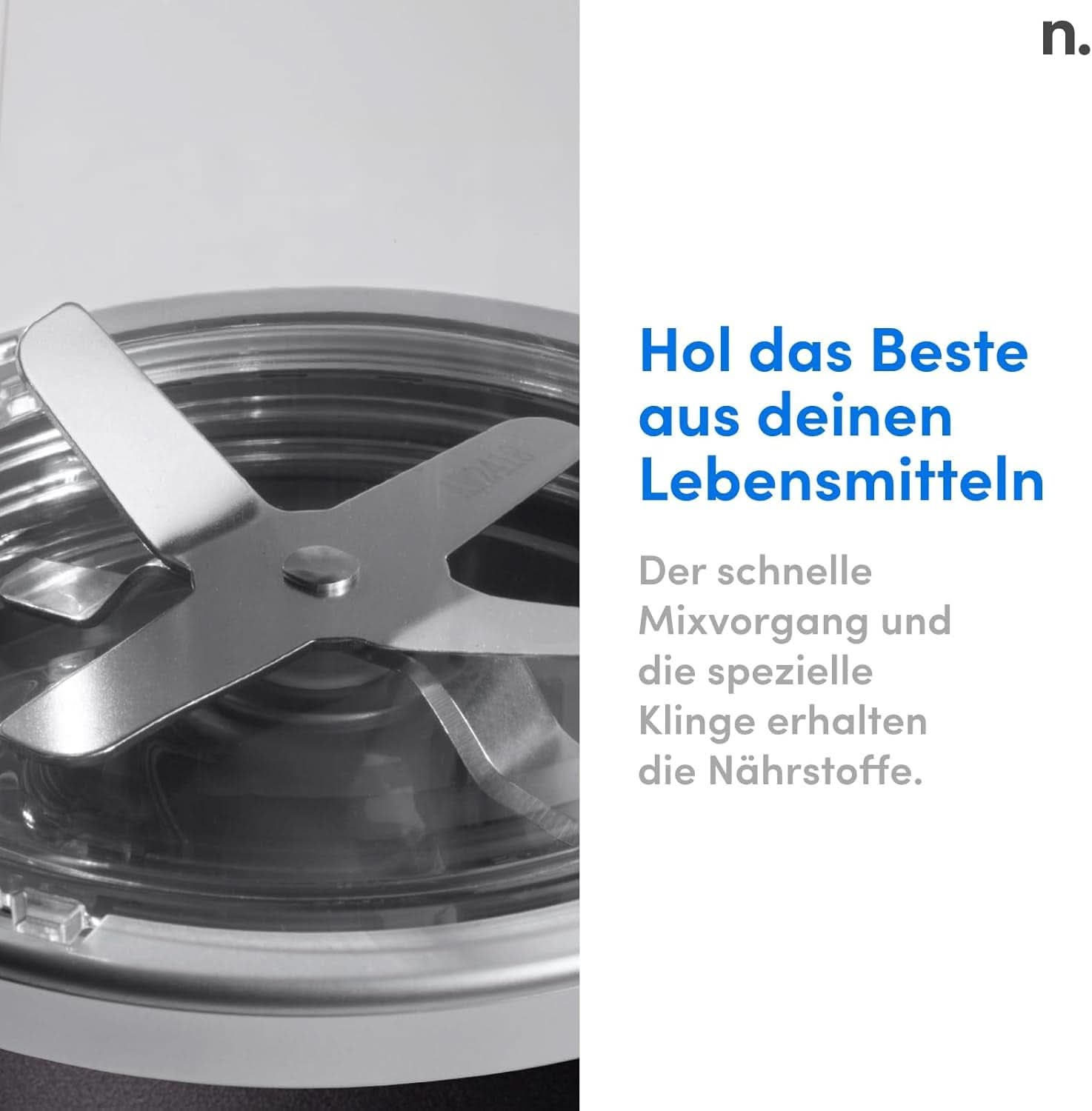 Nutribullet Pro, 900 Watt Leistung, Einfach and Schnell in Der Anwendung, Kompakt, Leicht Zu Reinigen, Mit 700 Ml Becher, Smoothiemixer, Smoothie Maker, Electric Mixer, NB904B, Schwarz Mother and Child Naty Shop