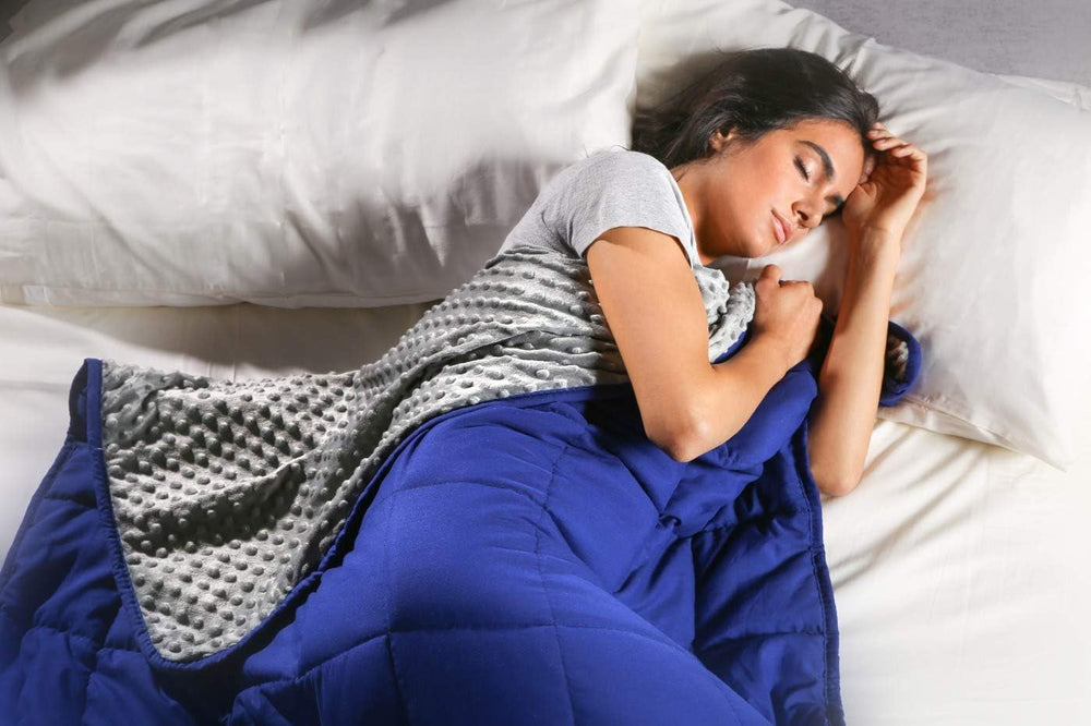 Kanguru Calmya, Couverture lestée 10,5 kg, Aide à vous endormir et à mieux dormir, Convient aux personnes pesant plus de 90 kg Couettes et couettes Naty Shop