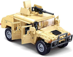 Gepanzertes Fahrzeug (265 Teile) [M38-B0837], Spielset , Klemmbausteine, Soldaten, mit Spielfigur, Army, Mehrfarbig, Sluban Klemmbausteine SL95707, Für Kinder ab 4 Jahren