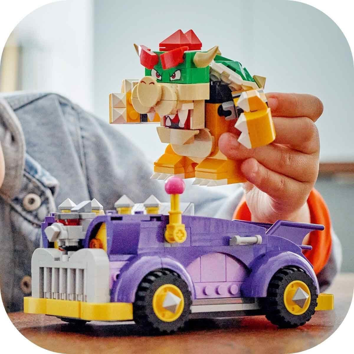 LEGO Super Mario Bowser's Monster Cart Expansion Set Jouet de voiture Bowser pour garçons et filles Ensemble de personnage unique Cadeau de joueur pour 8 ans 71431 Jeux de construction Besuche den LEGO-Store