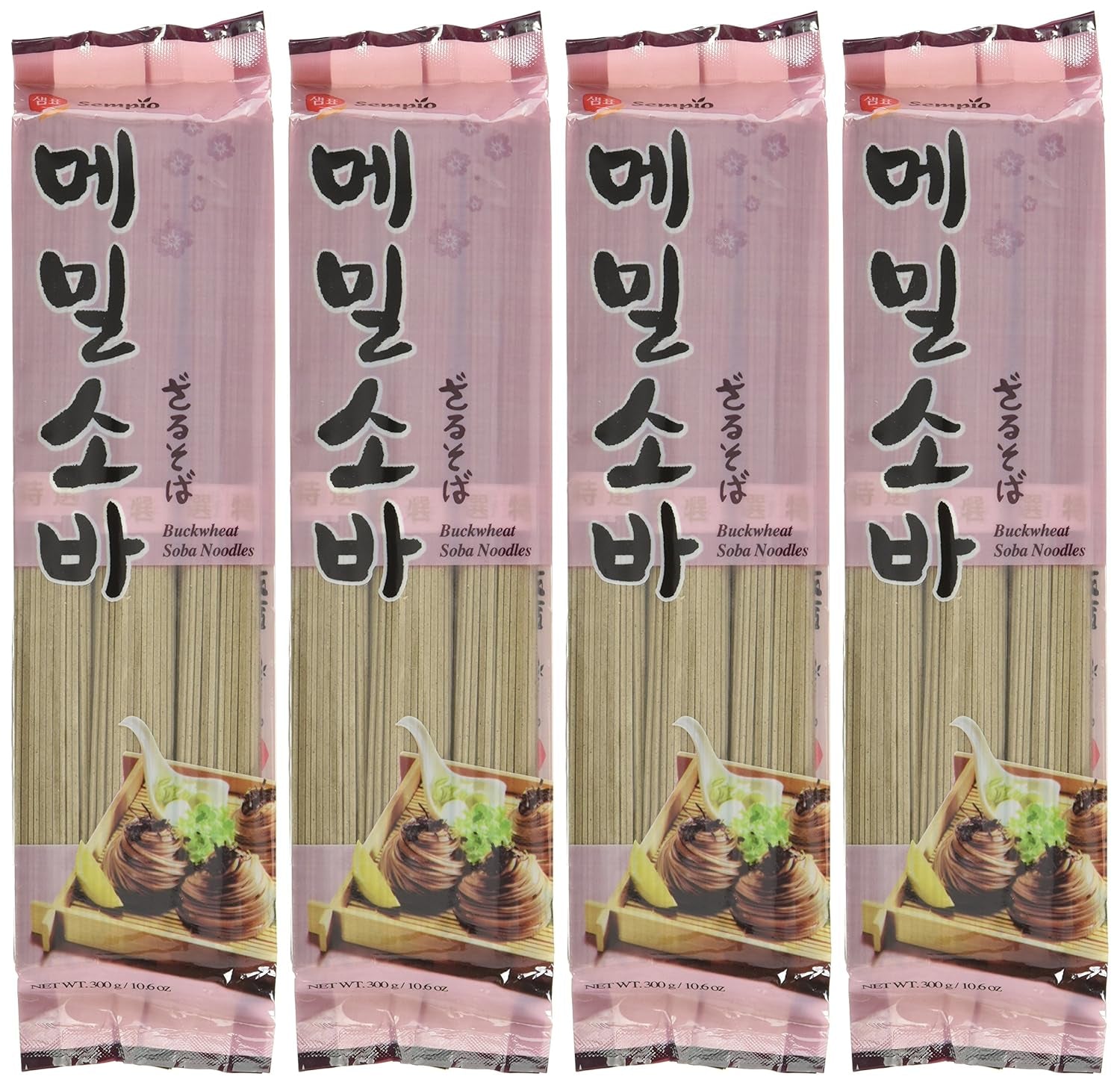 Nouilles de sarrasin Sempio (cuisinière), paquet de 4 (4 x 300g)