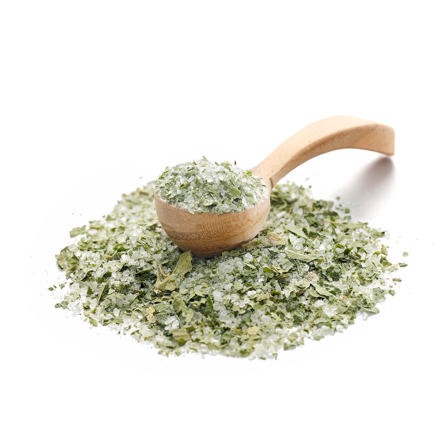 Ankerkraut Bärlauch Salz, Lecker Fleisch und Salat Verfeinern, Knoblauch-like Gesmack Aroma, Kräuter mit Gewürz zum Kochen, 110 g dans Corkenglas