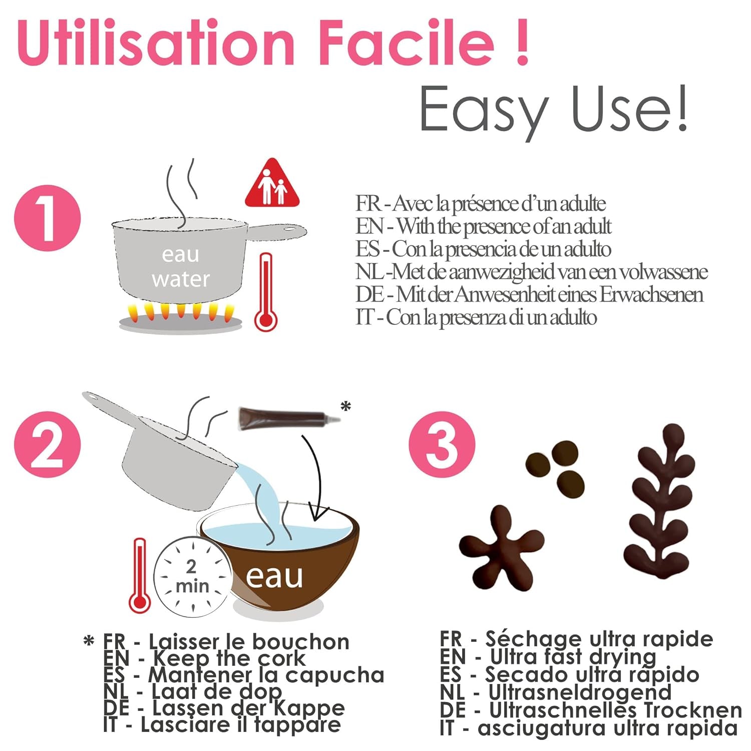 Scrapcooking - Stylo à Sucre Jaune Pastel - Sucre d'Écriture Jaune 25 g - Stylo à Sucre Comestible Décoratif - Écriture et Dessin - Etiquetage Fondant, Glaçage, Gâteaux - 6804