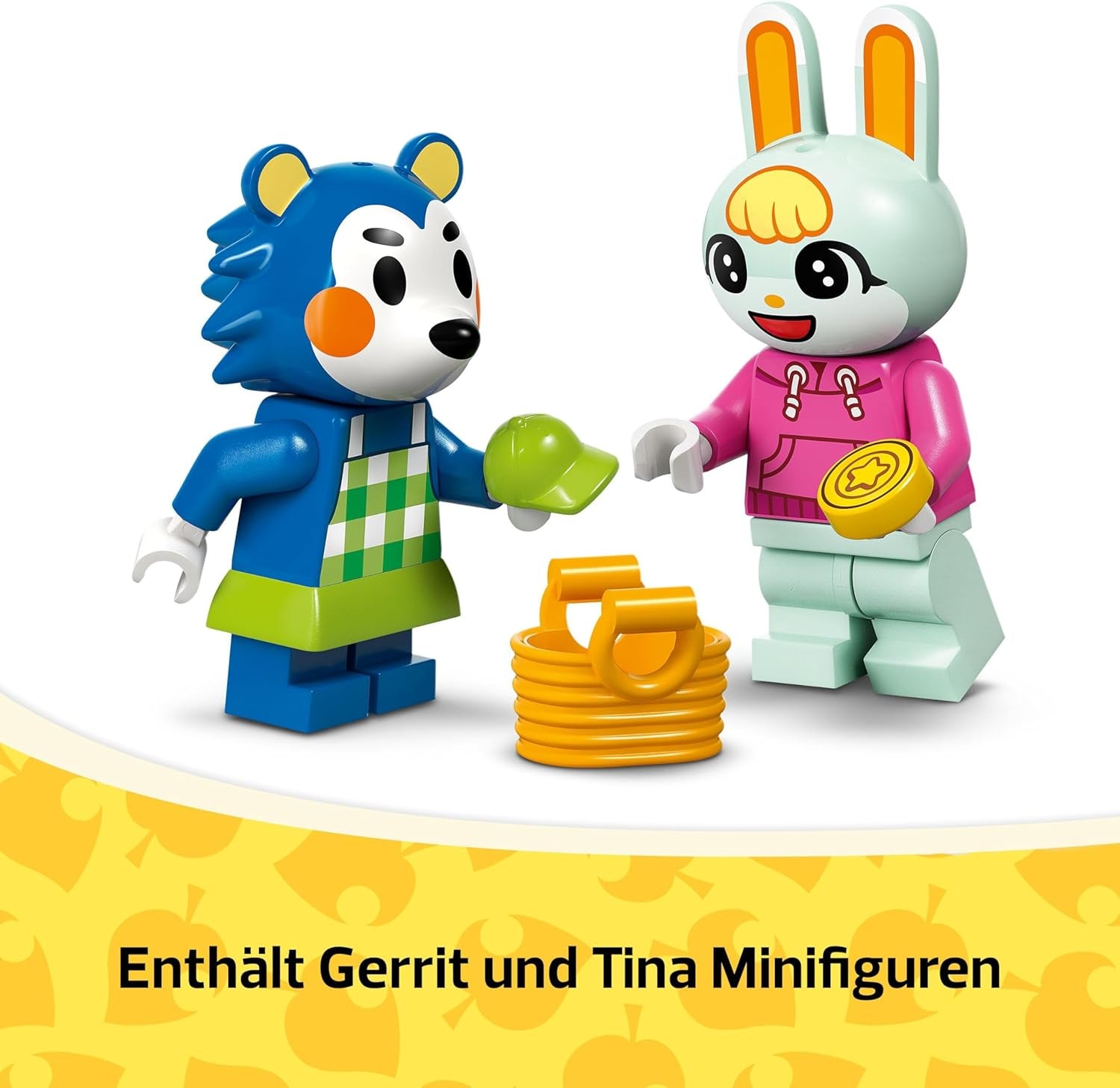 LEGO Animal Crossing Tailoring Sisters Ensemble de construction de jeu de rôle créatif, cadeau pour les filles, les garçons et les fans de jeux vidéo à partir de 6 ans, Ensemble de jeu d'aventure 77055 Ensembles de construction Besuche den LEGO-Store