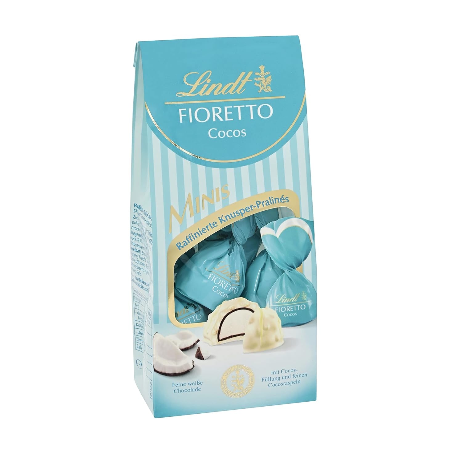 Lindt Chocolat FIORETTO Maxi Zabaione, coffret cadeau 138 grammes Naty Shop 115 grammes Noix de Coco