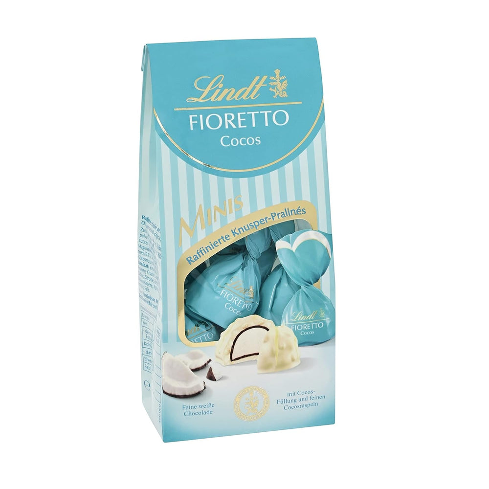 Lindt Chocolat FIORETTO Maxi Zabaione, coffret cadeau 138 grammes Naty Shop 115 grammes Noix de Coco