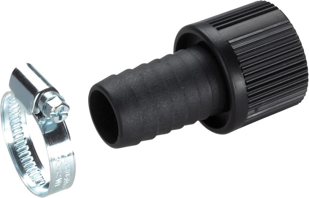 Conector furtun aspirație Gardena 25 mm (1 inch): Conector pompă cu clemă furtun pentru conectare etanșă la furtunul de aspirație (1724-20)