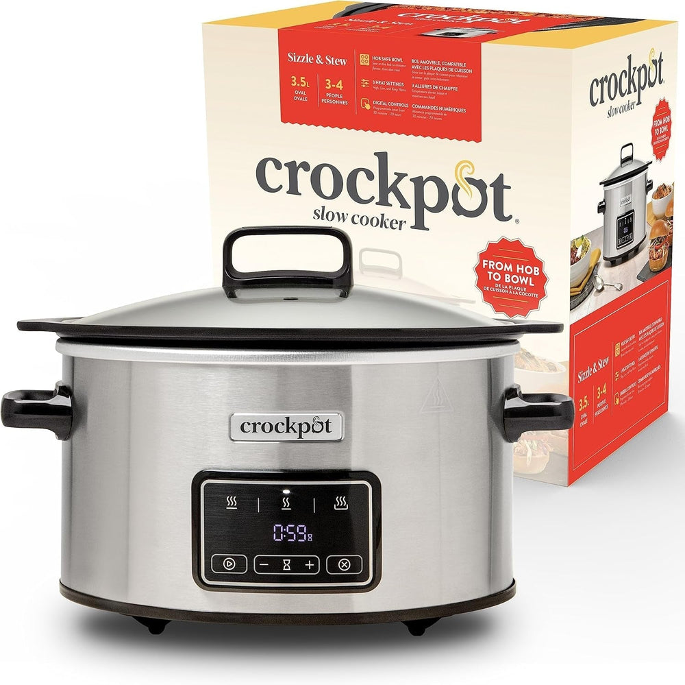 Mijoteuse numérique Crock-Pot Timeselect, 5,6 litres (7 personnes) Mijoteuse Naty Shop