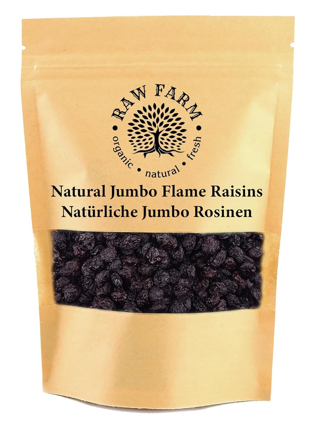 1 kg sultane Jumbo Flame crude, fructe întregi, fără gluten, soia, fără zahăr adăugat, fără conservanți, fără îndulcitori, cu ulei de floarea soarelui Produse deshidratate Naty Shop Titlu implicit