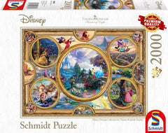 Schmidt Spiele 59607 Thomas Kinkade Disney Dreams Collection Puzzle 2000 pièces Naty Shop Unique