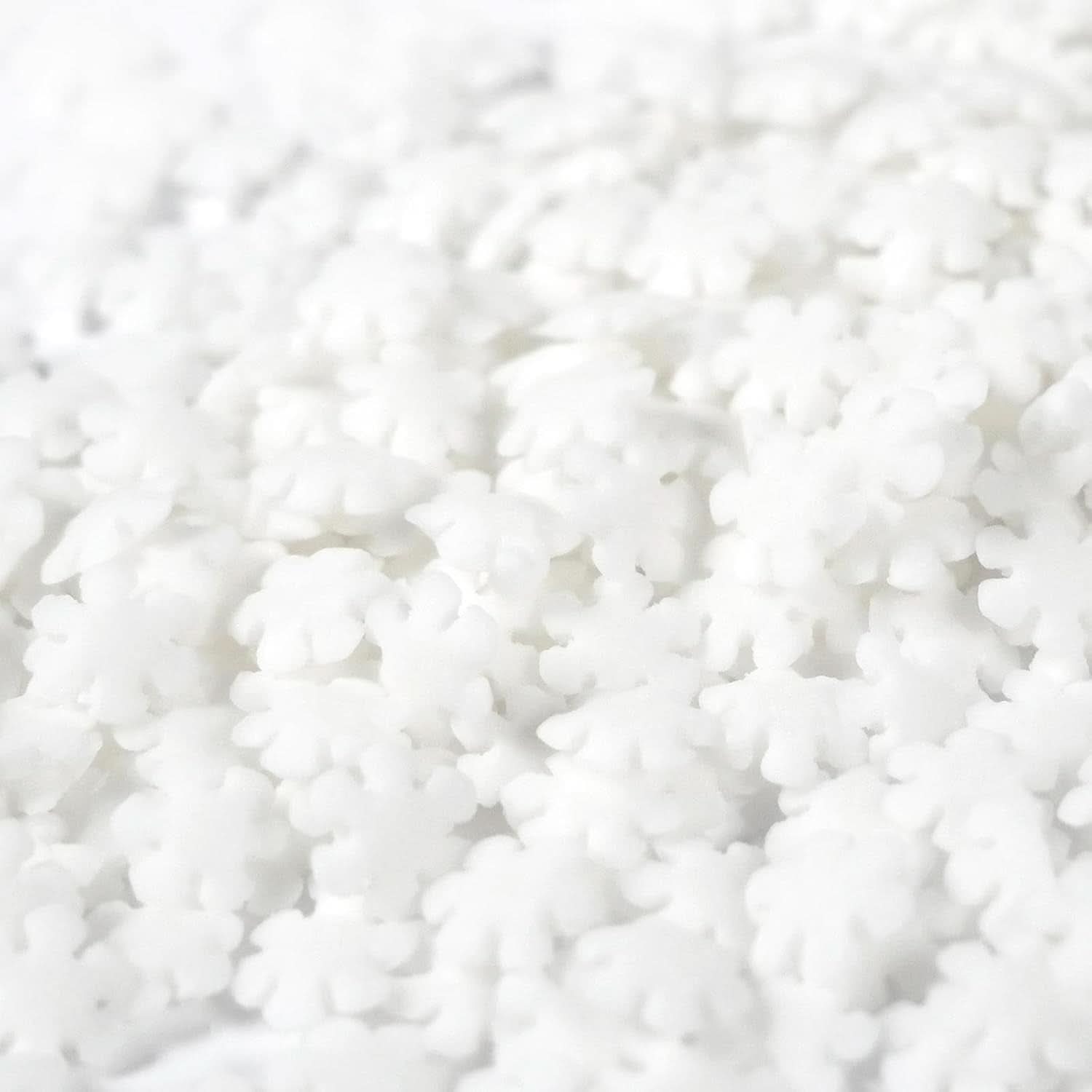 Streusel Hero, flocons de neige, diverses quantités Sprinkles Naty Shop 80 grammes