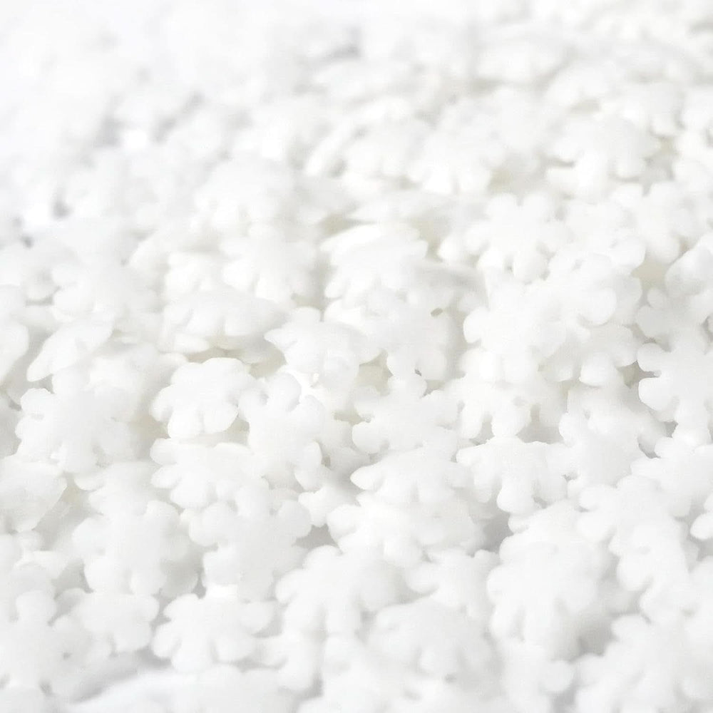 Streusel Hero, flocons de neige, diverses quantités Sprinkles Naty Shop 80 grammes