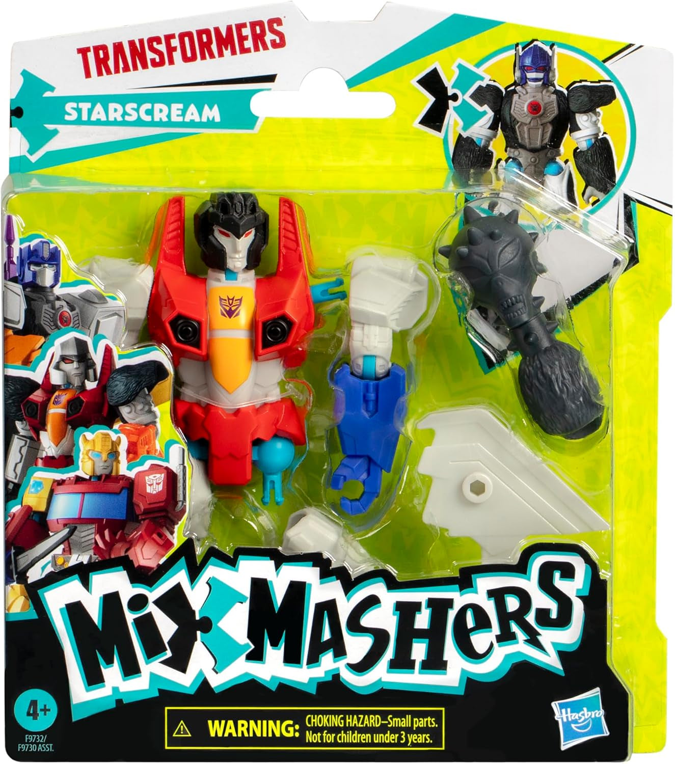 Transformers Mixmashers Starscream Figurine et accessoires personnalisables Figurines Naty Shop