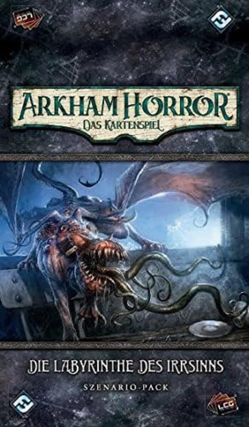 Fantasy Flight Games, Arkham Horror : LCG, jeu de base, jeu expert, jeu de cartes, 1 à 4 joueurs, à partir de 14 ans, 45 minutes et plus, allemand, multicolore, coloré