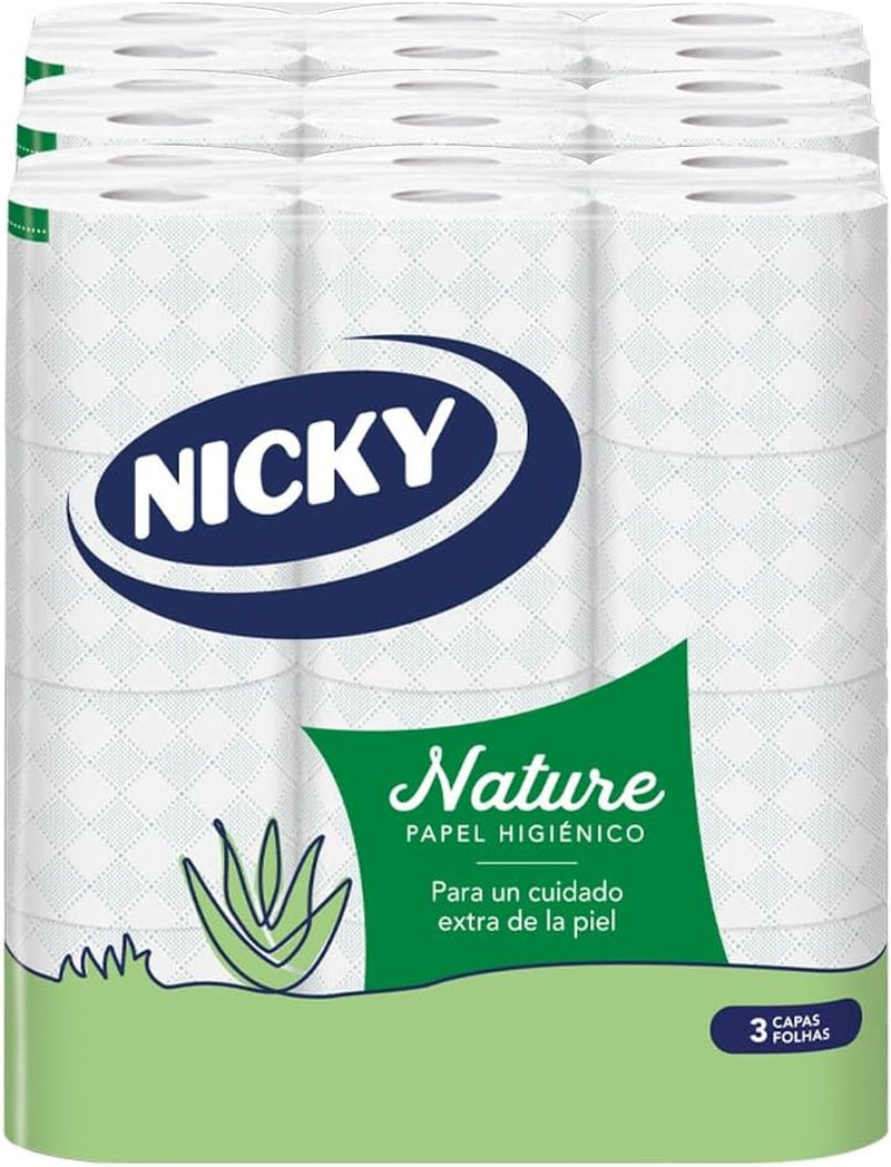 Papier toilette nature, 72 rouleaux, 3 couches