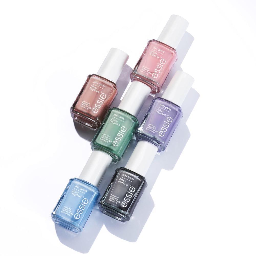 Vernis à ongles Essie – N° 60 blush jelly, couleur de vernis à ongles rose, collection Essie Jelly Gloss, 13,5 ml