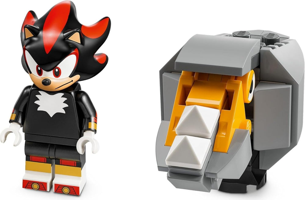 LEGO Sonic the Hedgehog Shadow the Hedgehog Escape Toy Moto et jeu vidéo Ensemble de figurines Cadeau pour les joueurs et les fans 8 ans Garçons et filles Fan Item 76995 Jeux de construction Besuche den LEGO-Store